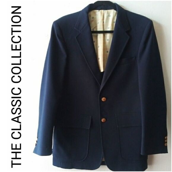 THE CLASSIC COLLECTION BLAZER - BLUE